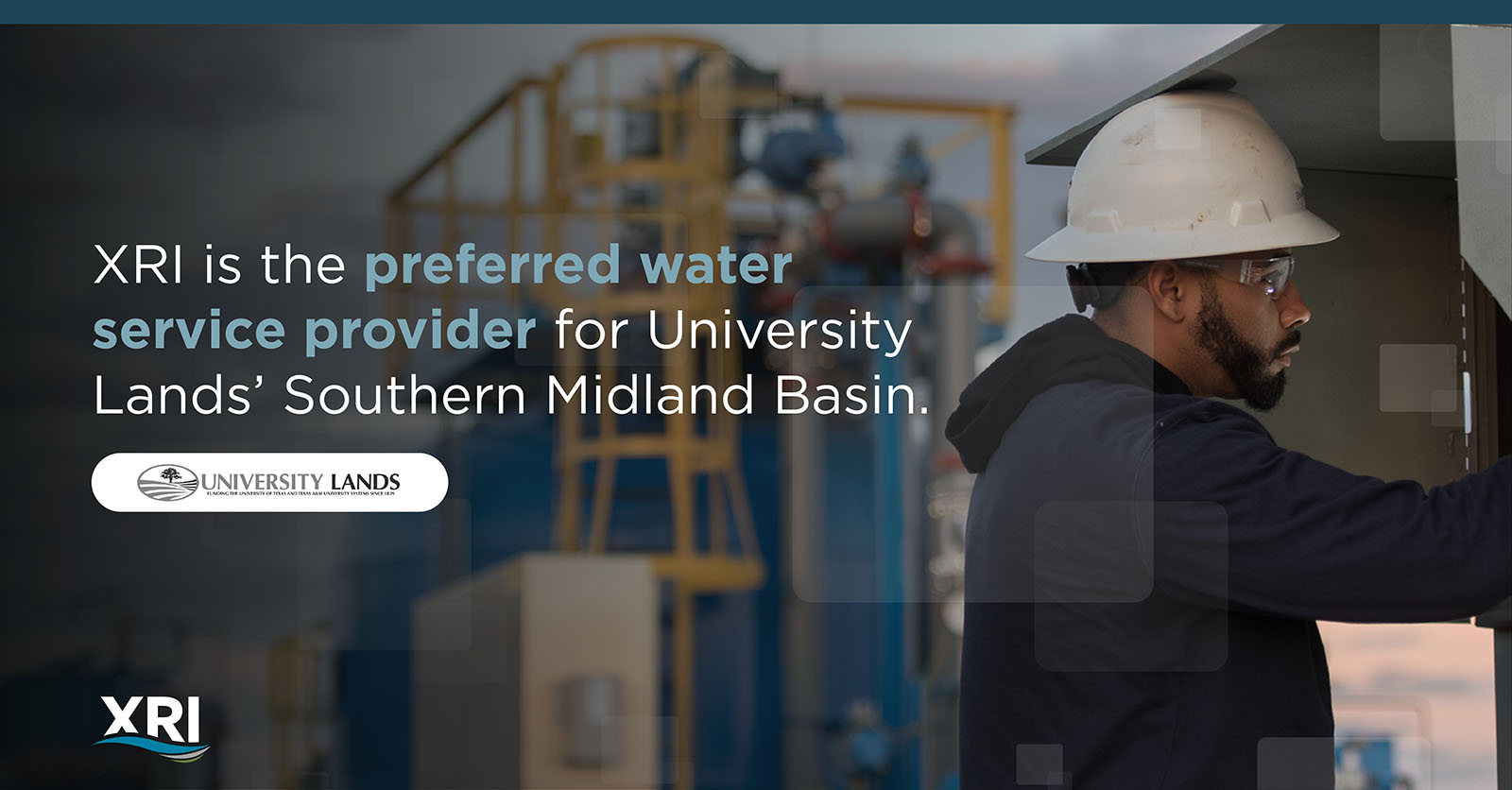 XRI is Preferred Water Service Provider for University Lands’ Southern Midland Basin